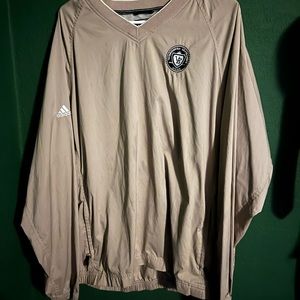 Adidas pull over jacket